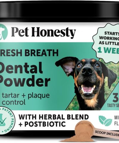 Dog Breath Freshener Dental Powder for Teeth Cleaning Plaque Off, Dental Care for Dogs